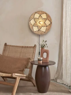 Wandlampen|Wandlampen-Good&Mojo Andros Wandlamp Natural, White