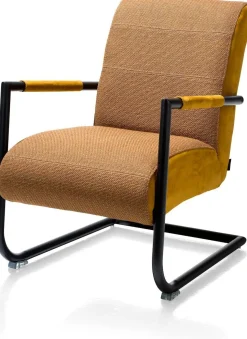 Leren Fauteuils-Henders en Hazel Angelica Fauteuil Geel