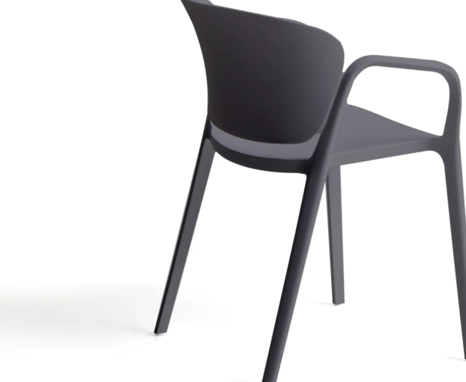 Tuinstoelen-Kave Home Ania Tuinstoel Antraciet