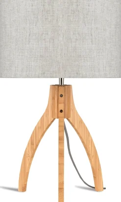 Tafellampen|Tafellampen-Good&Mojo Annapurna Tafellamp Beige