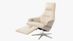 Leren Fauteuils|Relaxfauteuils-Gealux Arc 2003 Relaxfauteuil Naturel