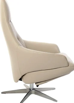 Leren Fauteuils|Relaxfauteuils-Gealux Arc 2003 Relaxfauteuil Naturel
