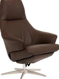 Leren Fauteuils|Relaxfauteuils-Gealux Arc 2007 Relaxfauteuil Cognac