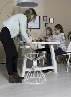 Moderne Vloerlampen|Vloerlampen-Zuiver Arc Vloerlamp White