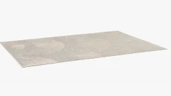 Vloerkleden|Rechthoekige Vloerkleden-Montèl Arch Vloerkleed White, Beige