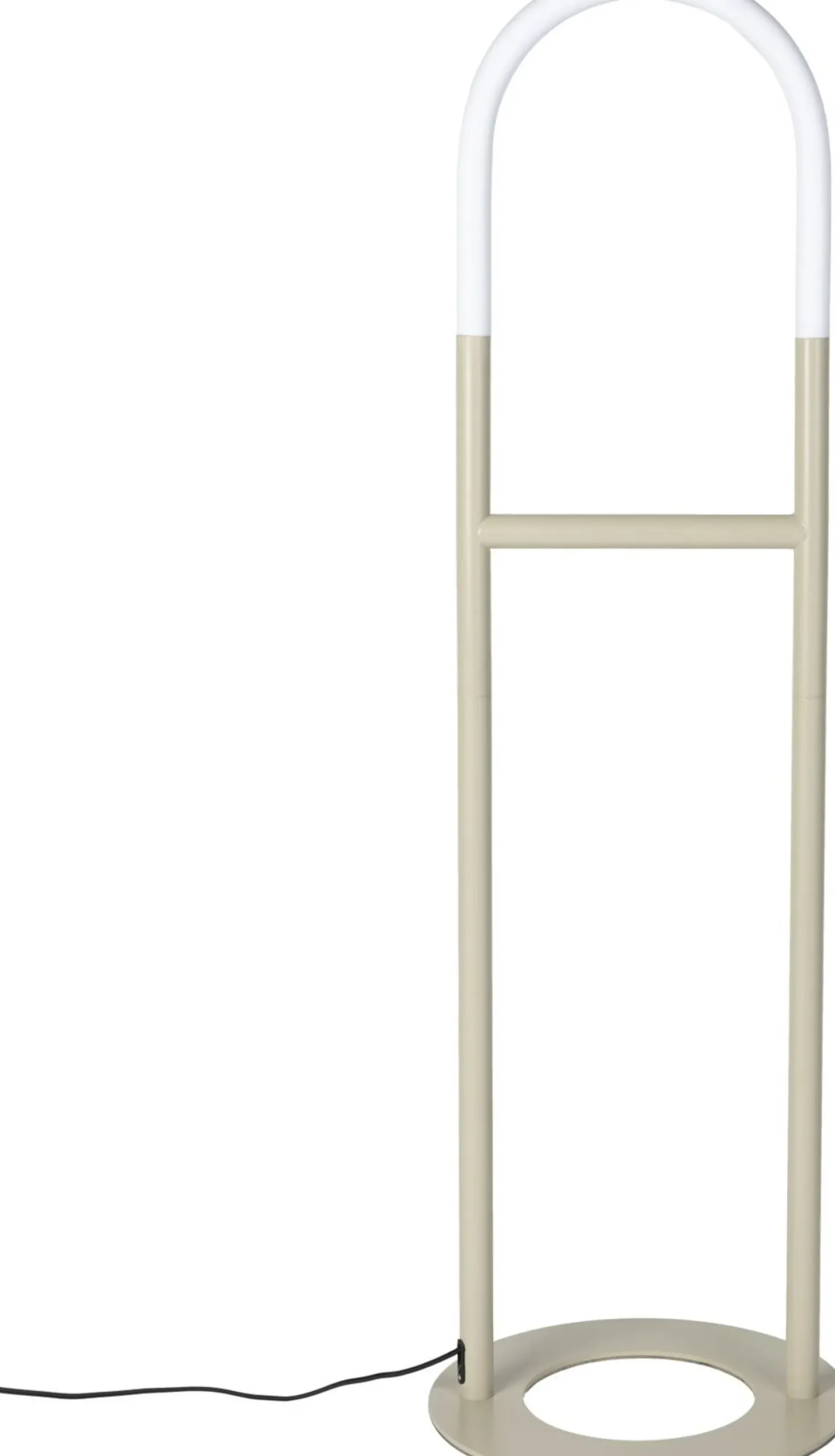 Design Vloerlampen|Vloerlampen-Zuiver Arch Vloerlamp Beige