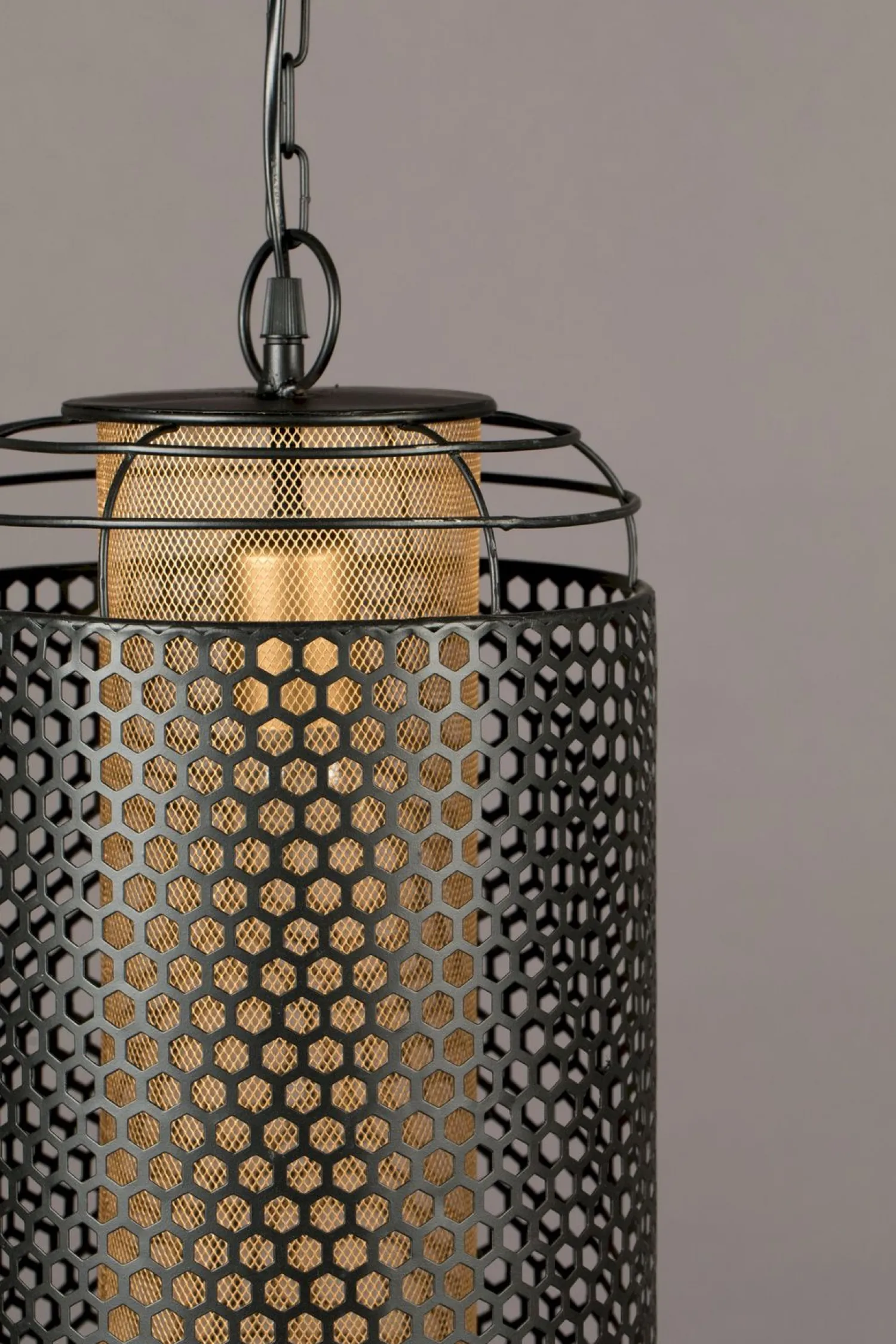 Industriële Hanglampen|Industriële Hanglampen-Dutchbone Archer Hanglamp Black