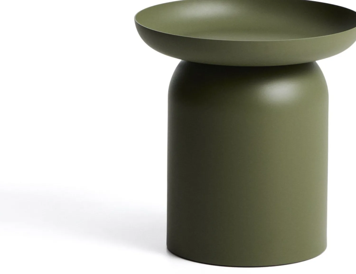 Tuintafels-Kave Home Arcola Bijzettafel Groen