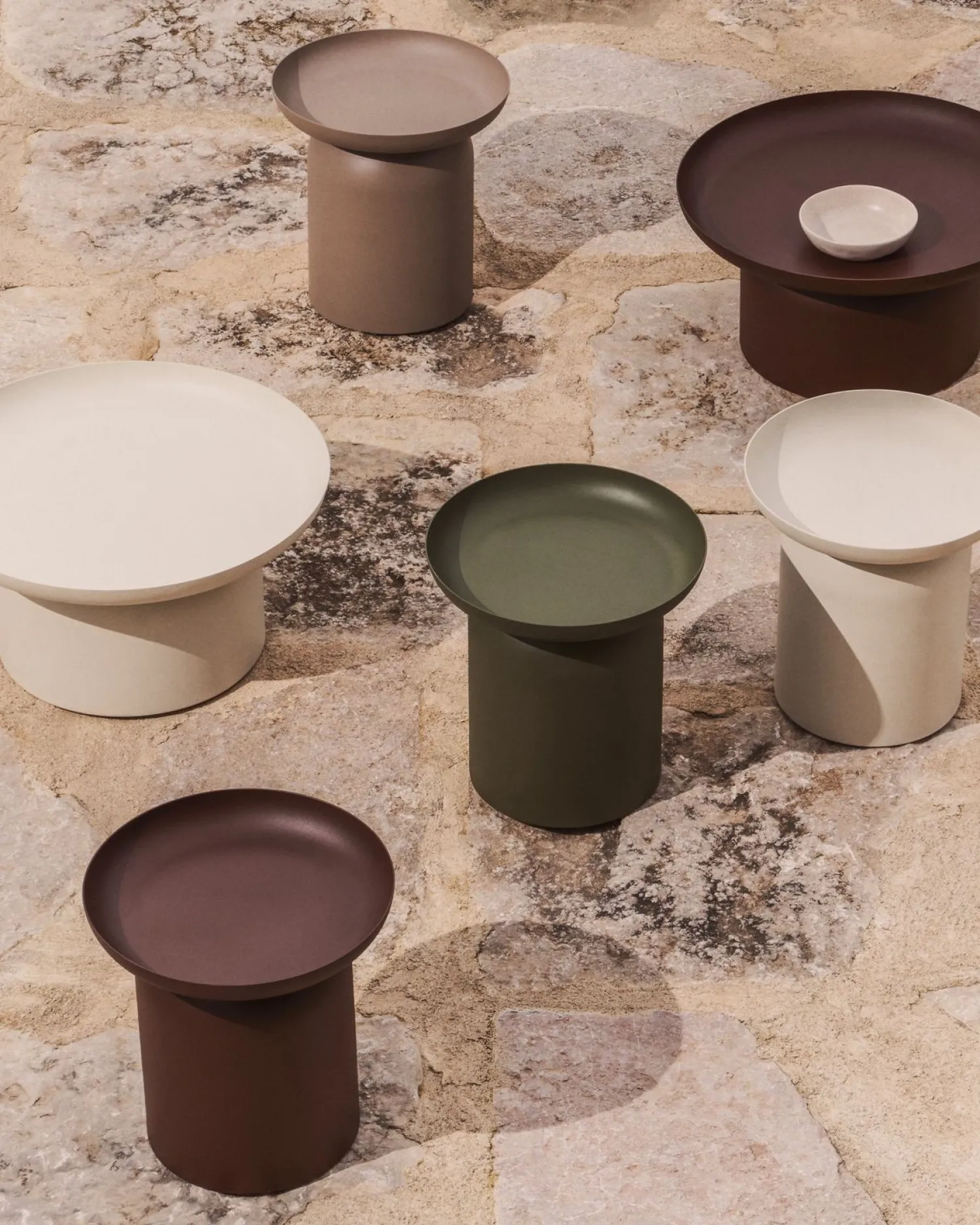 Tuintafels-Kave Home Arcola Salontafel Bruin