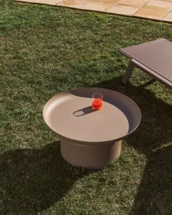 Tuintafels-Kave Home Arcola Salontafel Taupe