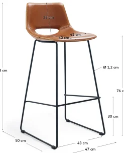 Moderne Tafellampen|Tafellampen-Kave Home Arenys Grote Tafellamp Goud