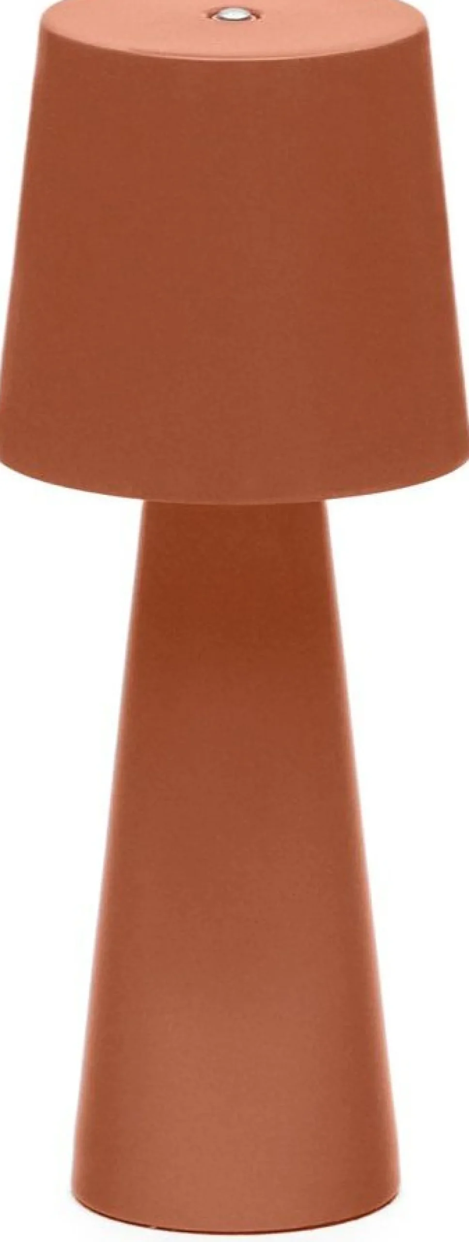 Moderne Tafellampen|Tafellampen-Kave Home Arenys Kleine Tafellamp Terracotta