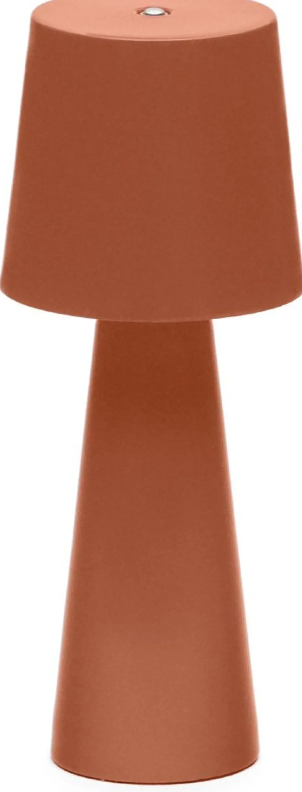 Moderne Tafellampen|Tafellampen-Kave Home Arenys Kleine Tafellamp Terracotta