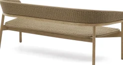 Tuinbanken|Zitbanken-Kave Home Arinella Tuinbank Beige, Naturel