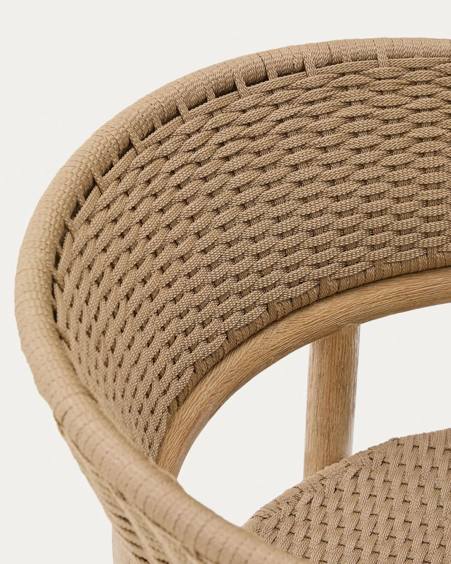 Tuinstoelen-Kave Home Arinella Tuinstoel Naturel