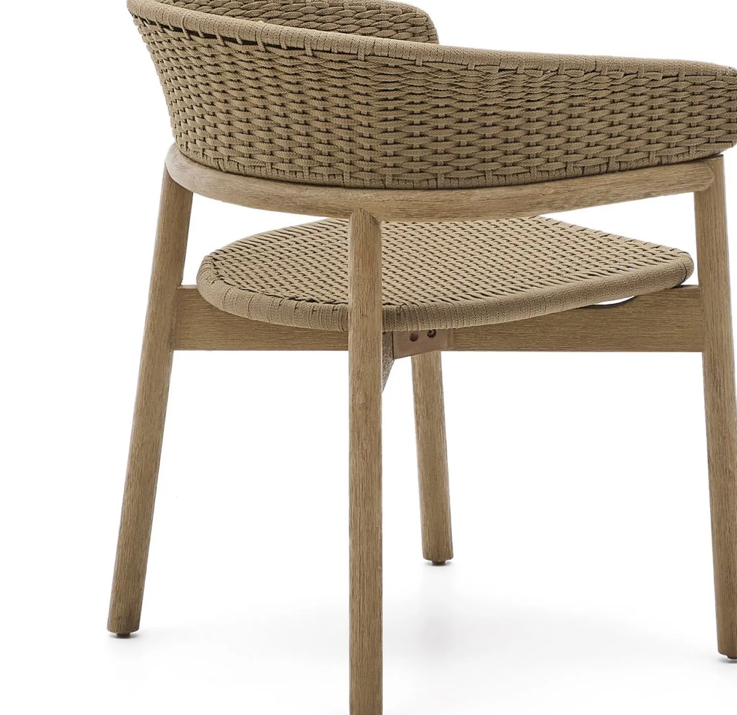 Tuinstoelen-Kave Home Arinella Tuinstoel Naturel