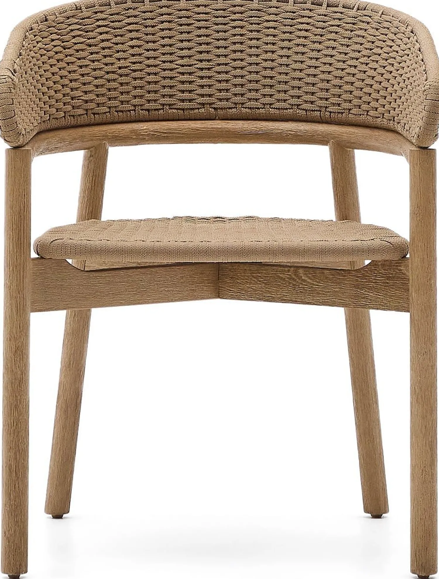 Tuinstoelen-Kave Home Arinella Tuinstoel Naturel