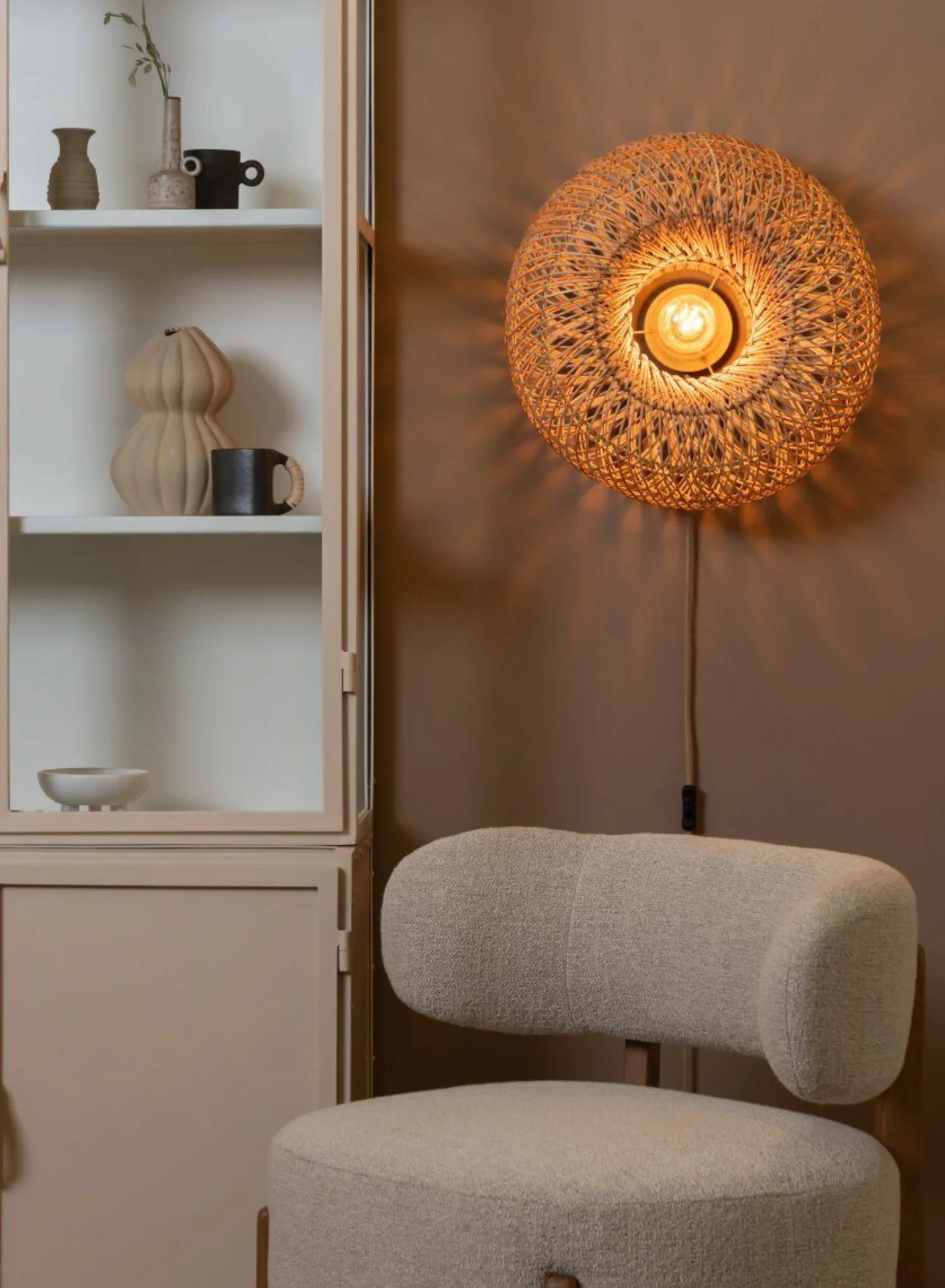 Wandlampen|Wandlampen-Good&Mojo Arizona Wandlamp Natural