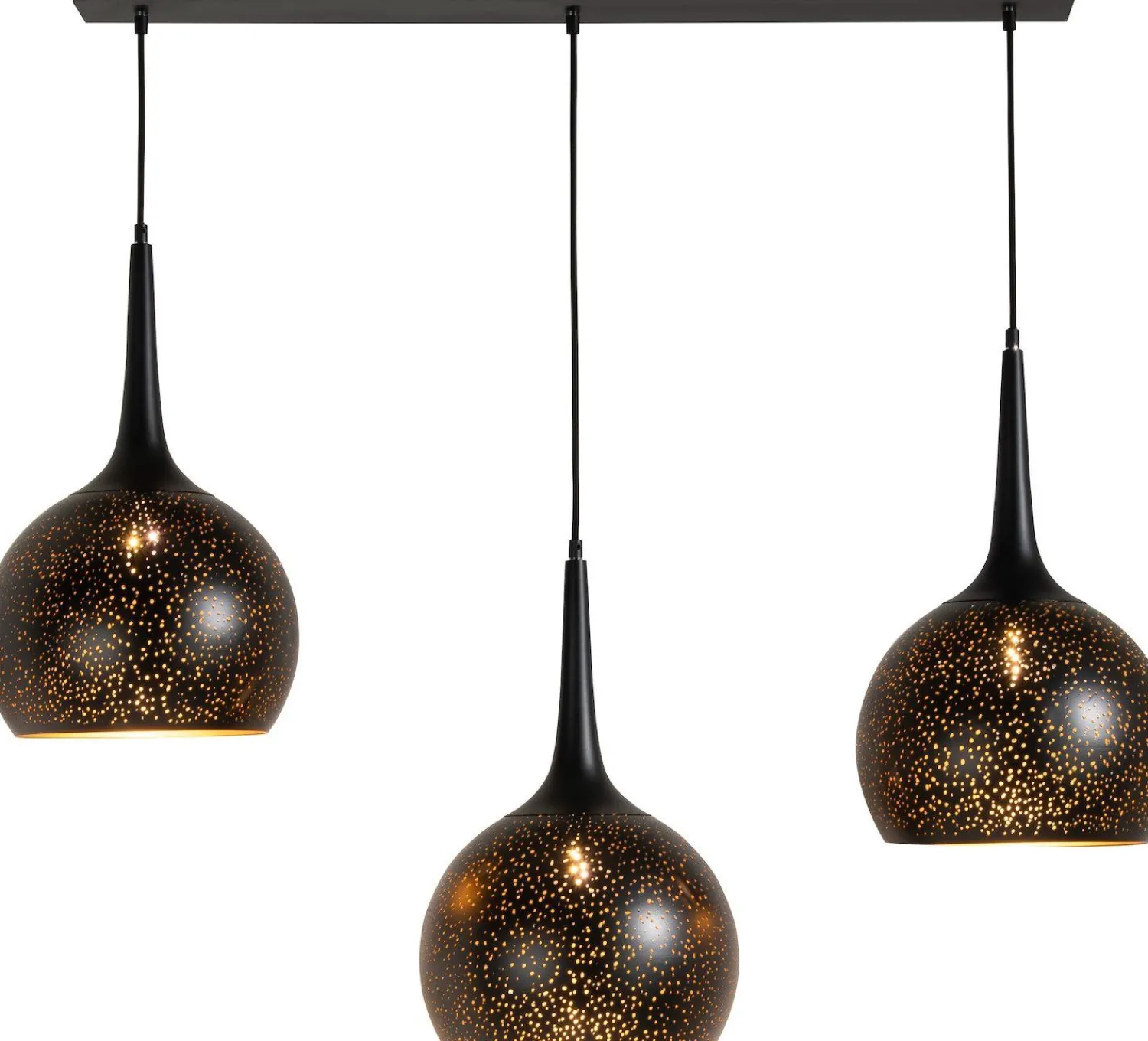 Hanglampen|Hanglampen-COCO maison Arjen Hanglamp Zwart, Goud