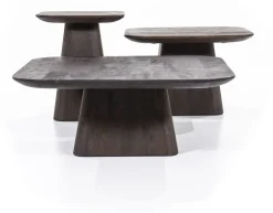 Houten Bijzettafels-Eleonora Aron Bijzettafel Bruin