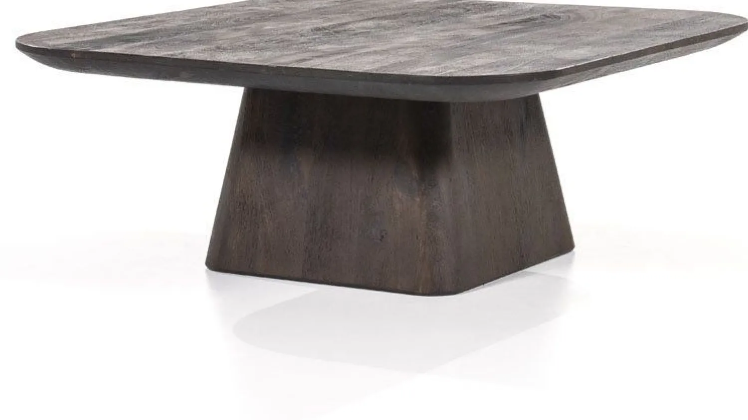 Houten Salontafels|Vierkante Salontafels-Eleonora Aron Salontafel Bruin