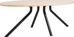 Houten Eettafels|Ovale Eettafels-XOOON Arvada Ellips Eettafel Natural