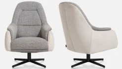 Draaifauteuils-Henders en Hazel Asti Hoog Fauteuil Grijs