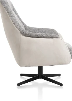 Draaifauteuils-Henders en Hazel Asti Hoog Fauteuil Grijs