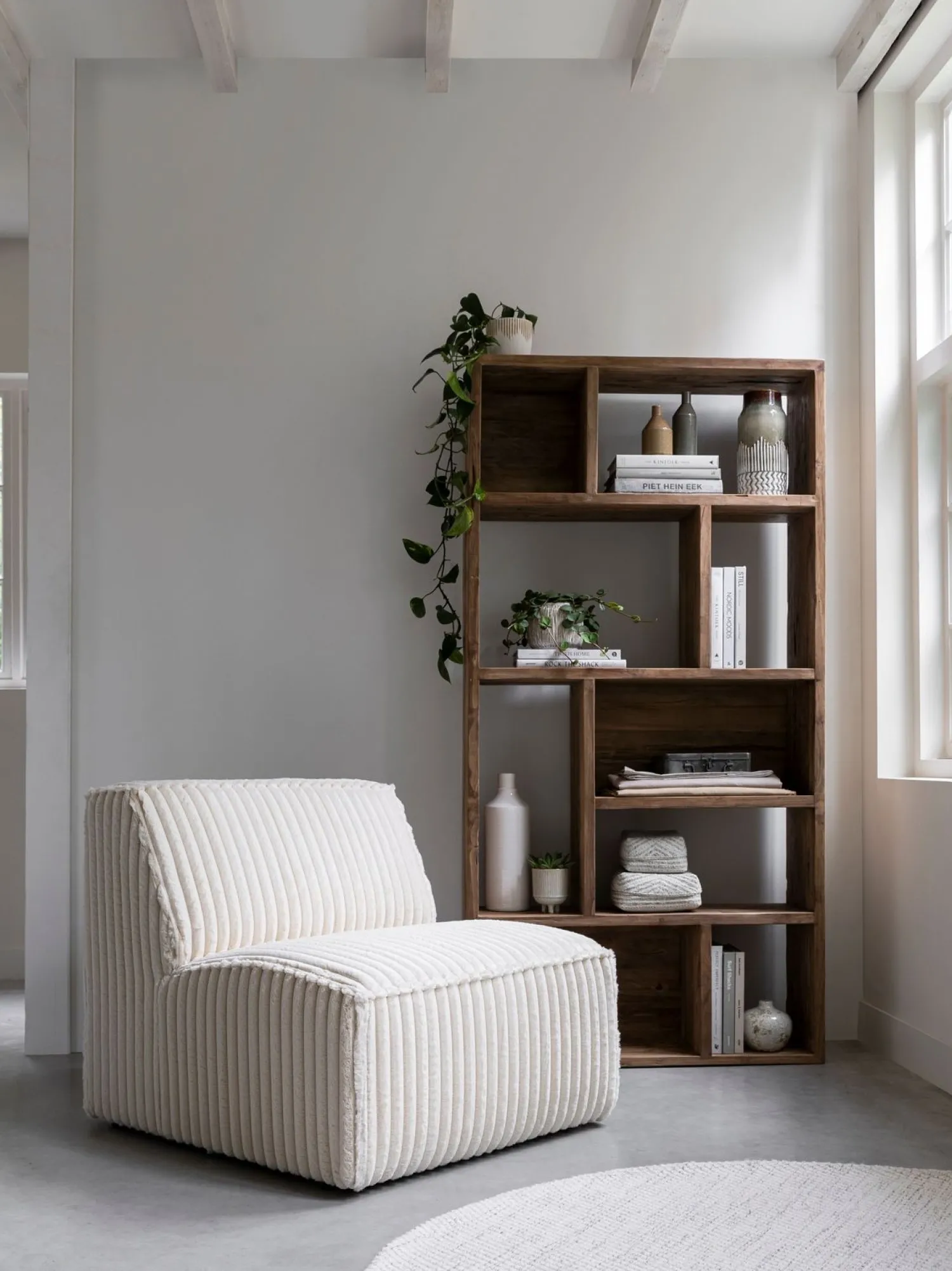 Vloerkleden|Wollen Vloerkleden-MUST Living Asuri S Vloerkleed Ivory