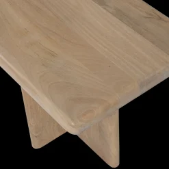 Houten Eetkamerbanken-WOOOD Ato Eetkamerbank Naturel