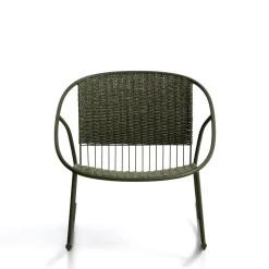 Tuinstoelen-Kave Home Atrani Outdoor Schommelstoel Groen
