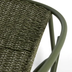 Tuinstoelen-Kave Home Atrani Outdoor Schommelstoel Groen