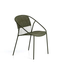 Tuinstoelen-Kave Home Atrani Tuinstoel Groen