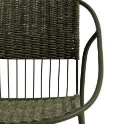 Tuinstoelen-Kave Home Atrani Tuinstoel Groen