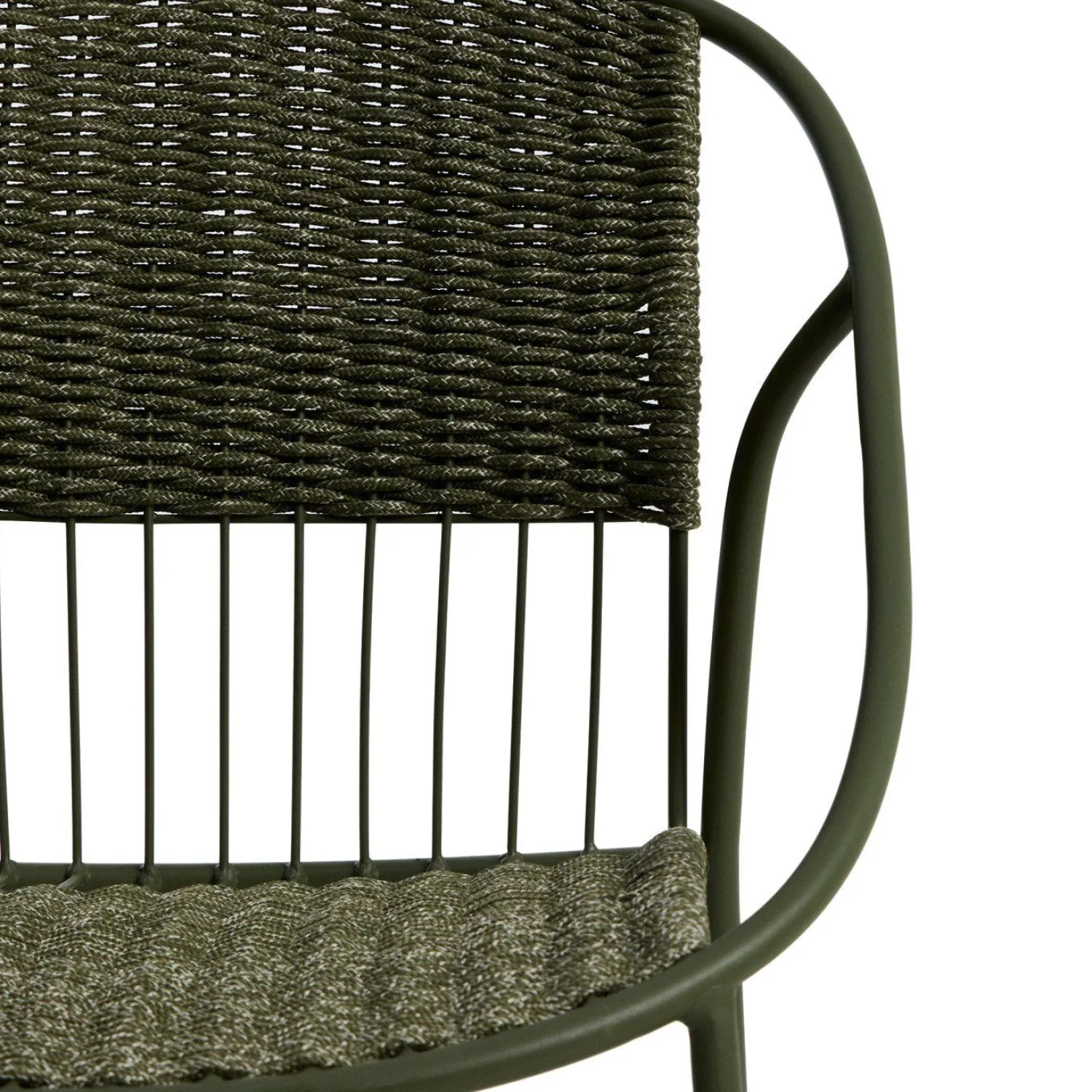 Tuinstoelen-Kave Home Atrani Tuinstoel Groen