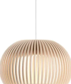 Hanglampen|Hanglampen-Secto Design Atto 5000 Hanglamp Naturel