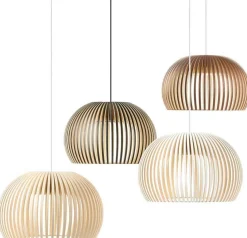 Hanglampen|Hanglampen-Secto Design Atto 5000 Hanglamp Naturel