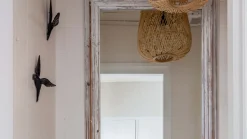 Wanddecoraties-WOOOD Avaler Vogels Set van 4 Wanddecoratie Zwart