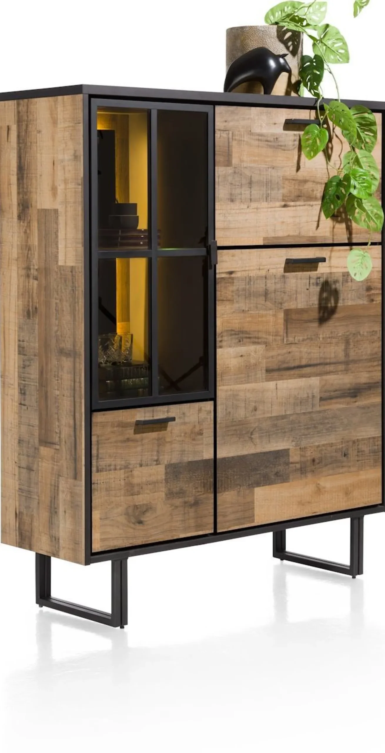 Dressoirs-Henders en Hazel Avalon Highboard Driftwood