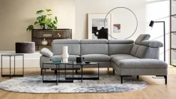 Hoekbanken-Feelings Wonen Avalon Hoekbank Lichtgrijs