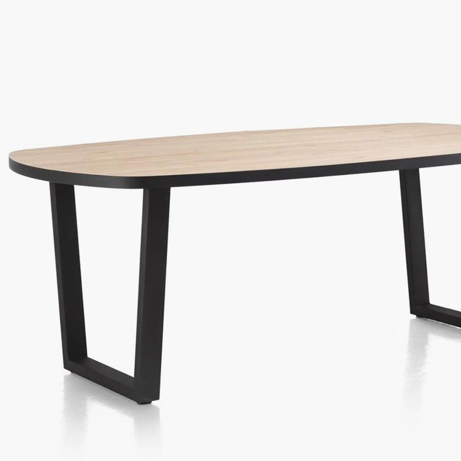 Houten Eettafels-Henders en Hazel Avalox Eettafel Naturel Vintage