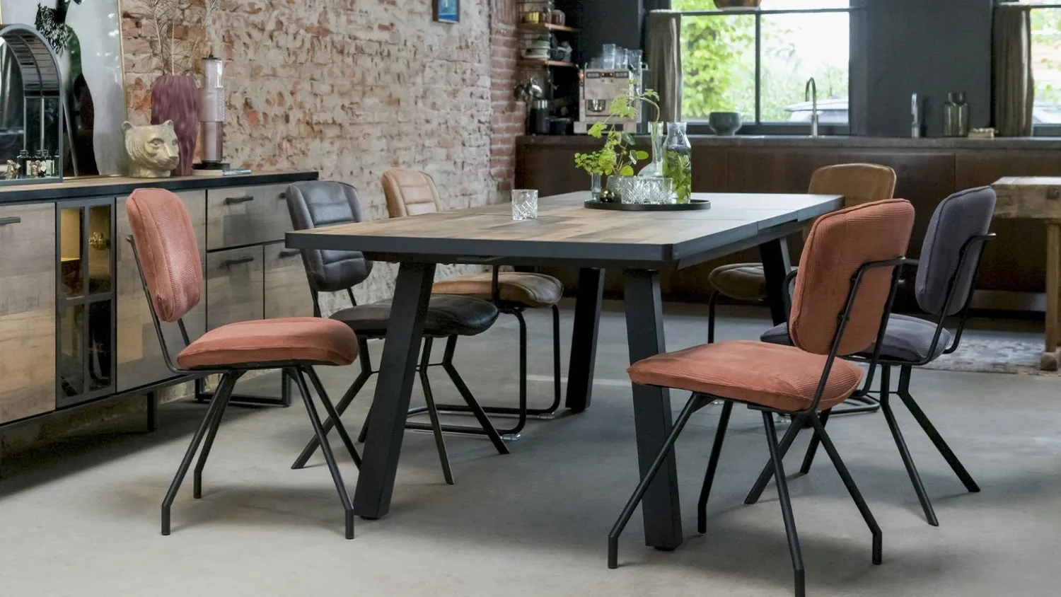 Houten Bartafels-Henders en Hazel Avalox Uitschuifbaar Bartafel Driftwood