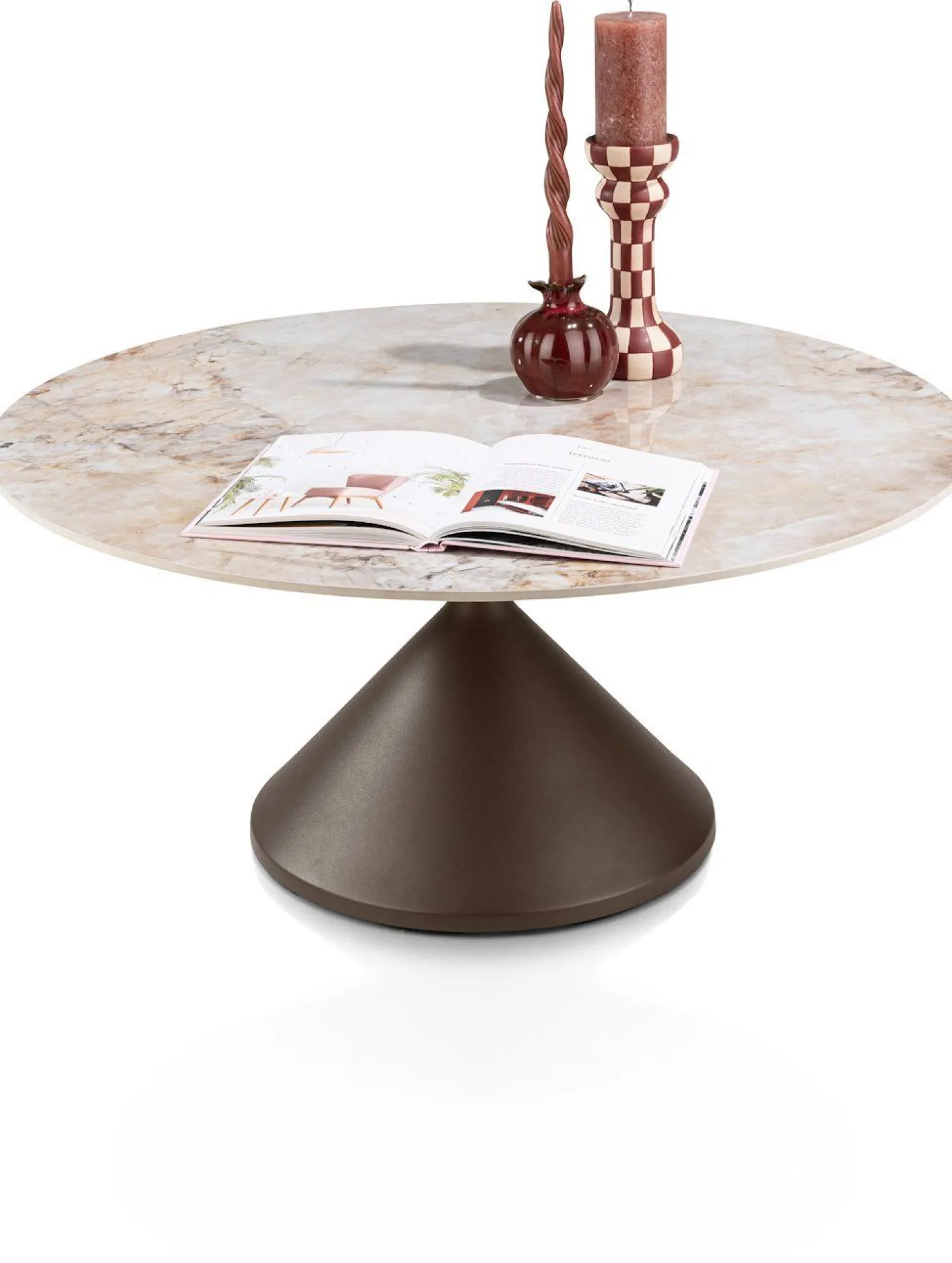Ronde Salontafels-Henders en Hazel Avelli Salontafel Multi