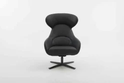 Oorfauteuils|Draaifauteuils-Bert Plantagie Avia Fauteuil Black