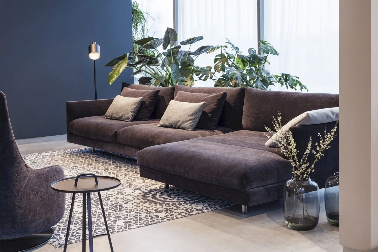 Zitbanken-Montis Axel XL Bank bruin