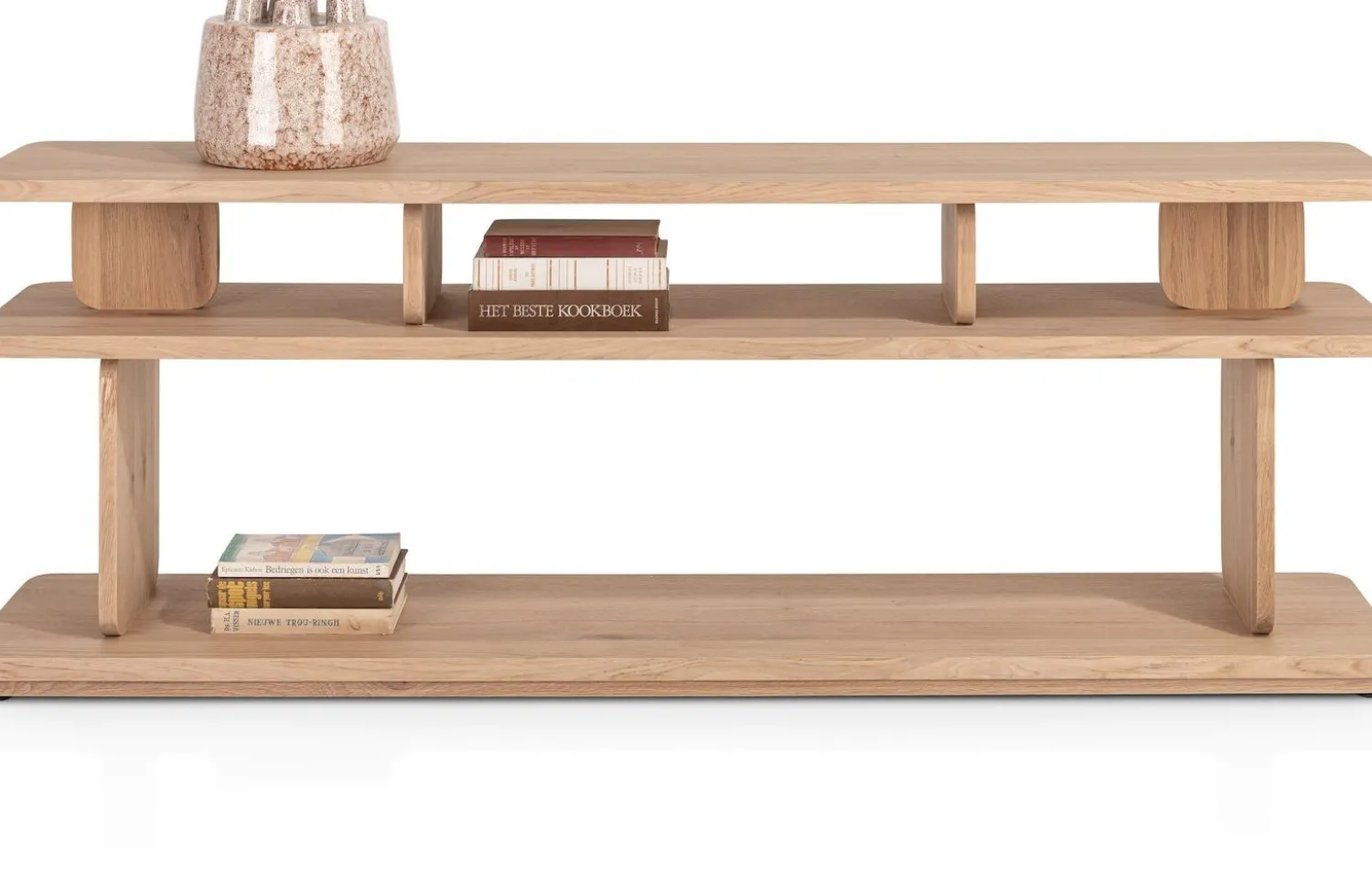 Dressoirs-Henders en Hazel Azulaar Open Lowboard Naturel