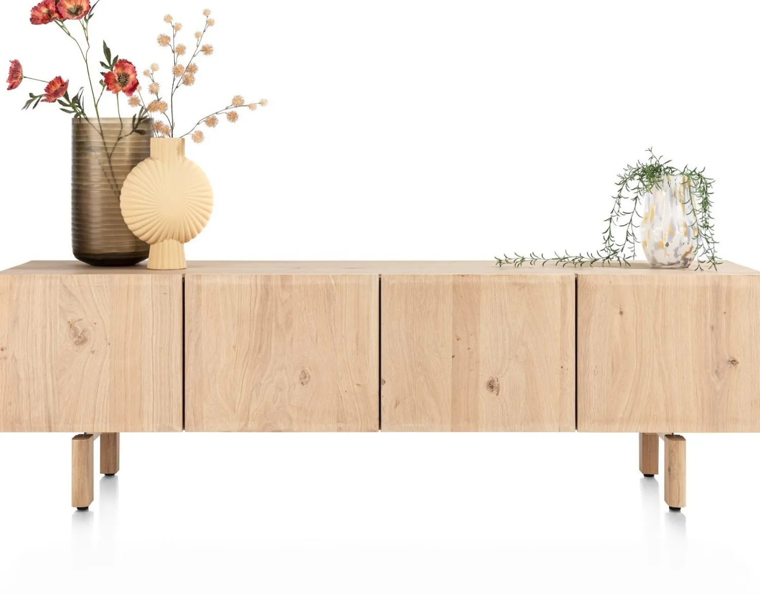 Dressoirs-Henders en Hazel Azulo Lowboard Naturel