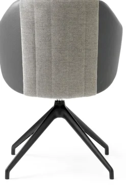 Design Stoelen|Eetkamerstoelen Met Wieltjes-Leolux Baani Eetkamerstoel Cognac
