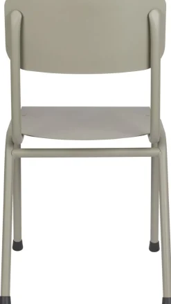 Tuinstoelen-Zuiver Back to School (set van 2) Tuinstoel Moss Grey