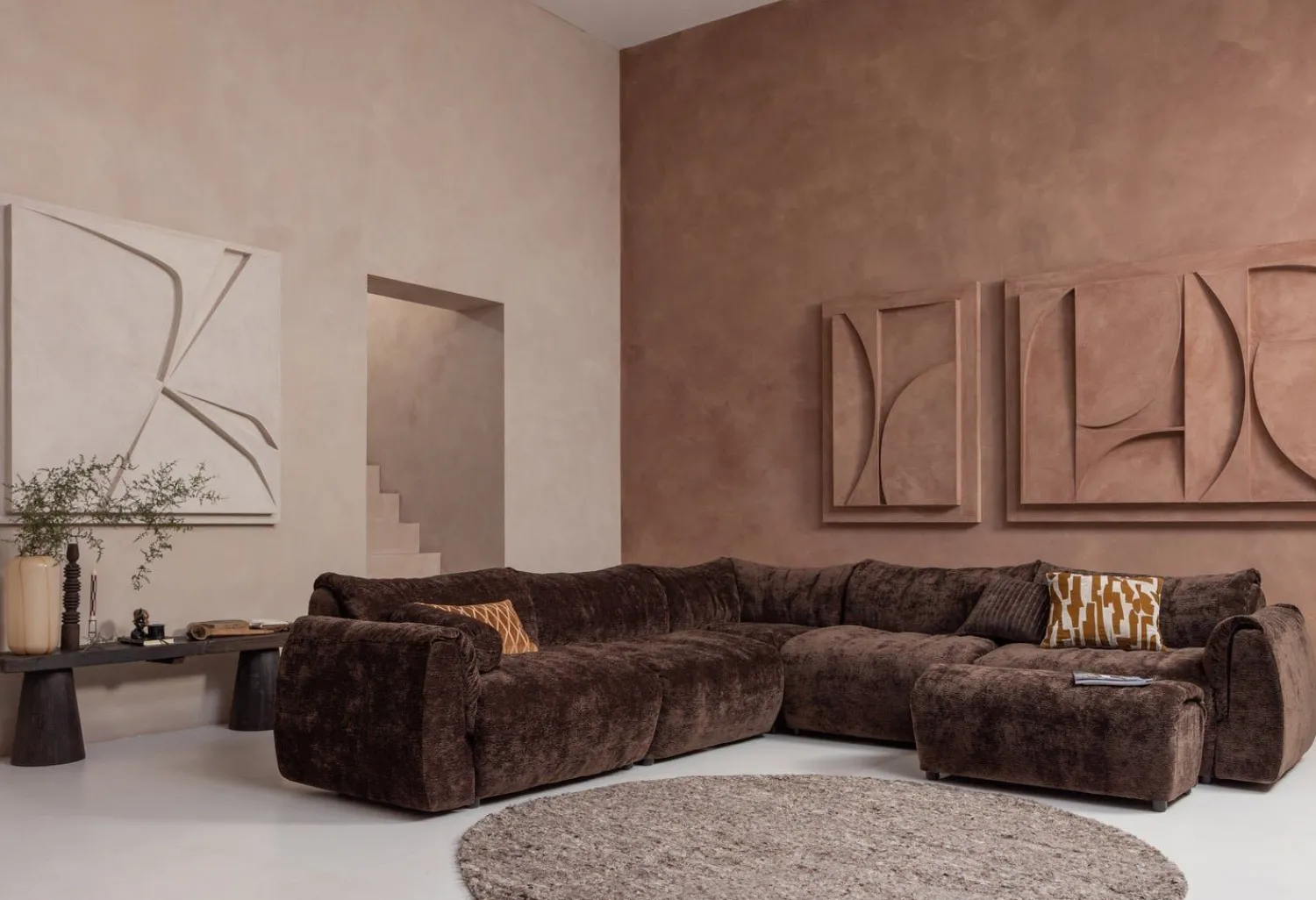 Elementenbanken-WOOOD Baggy Elementenbank Dark Brown